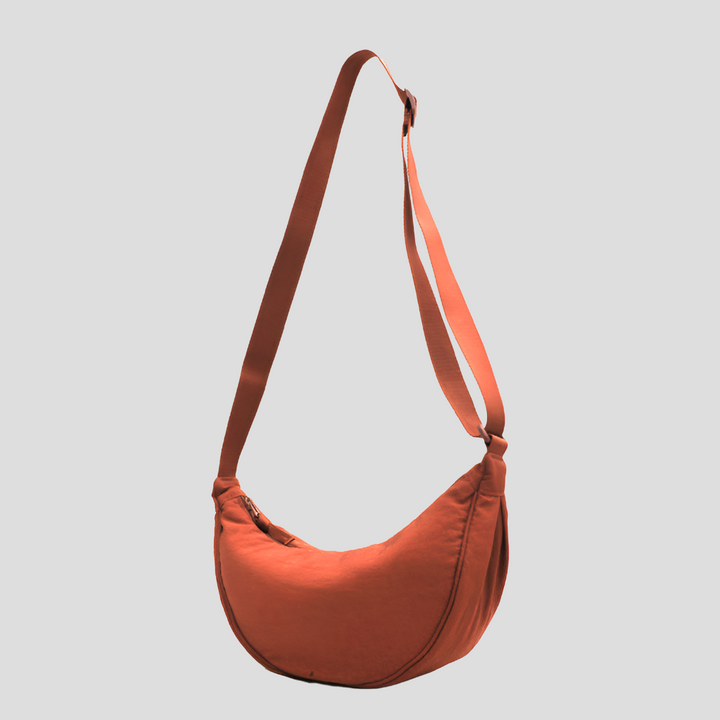 Geräumige Nylon-Umhängetasche für Damen