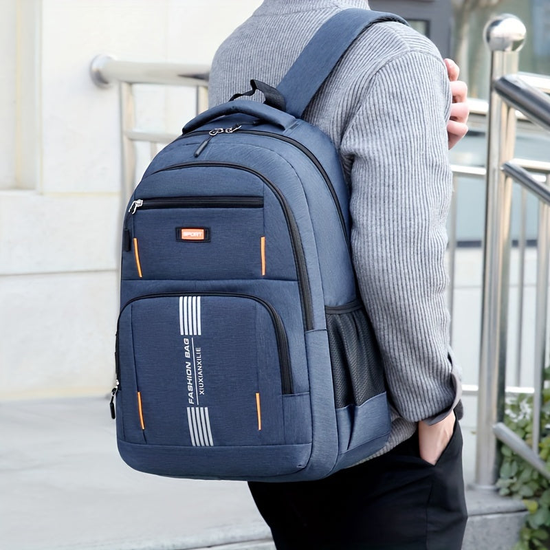 Robuster Herren-Lederrucksack