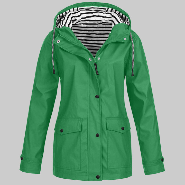 Wasserabweisende und winddichte Damenjacke