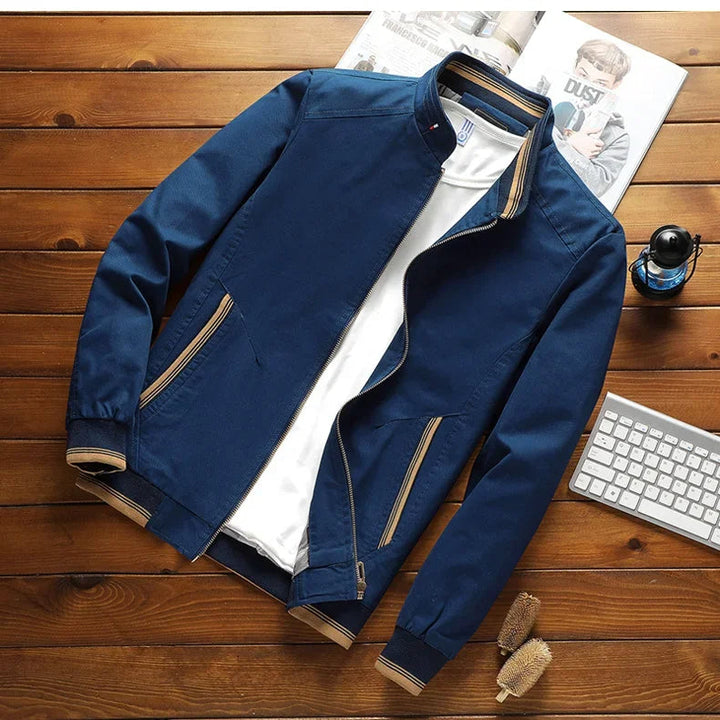 Stylische Herren-Bomberjacke aus Baumwolle