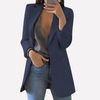 Damen Blazer mit Fronttaschen – Strukturierte Alltagslage