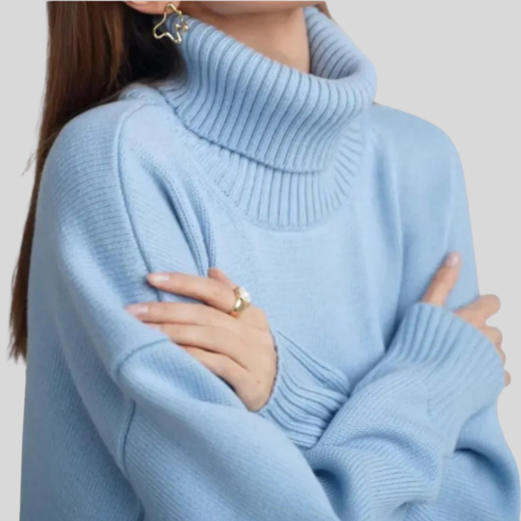 Moderner Rollkragenpullover für Damen
