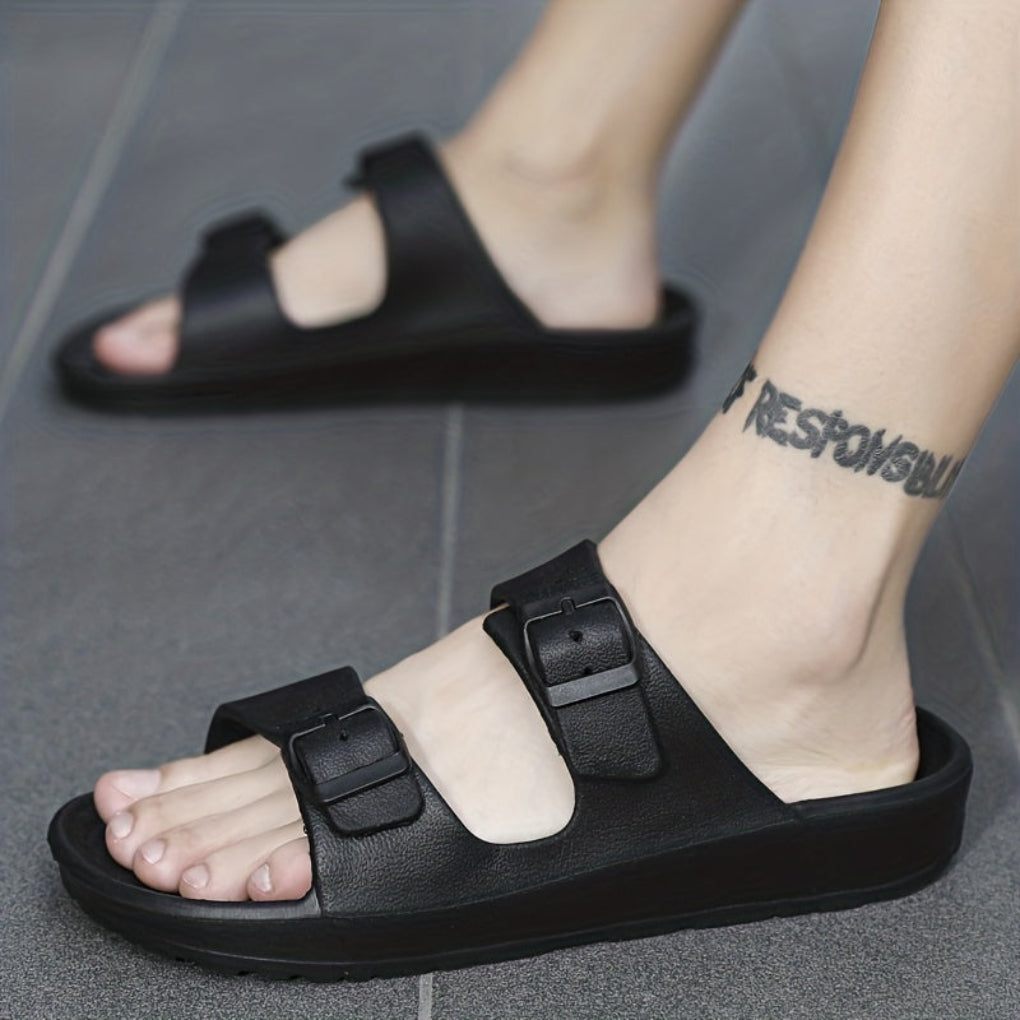 Sandalen mit doppelter Schnalle für Herren