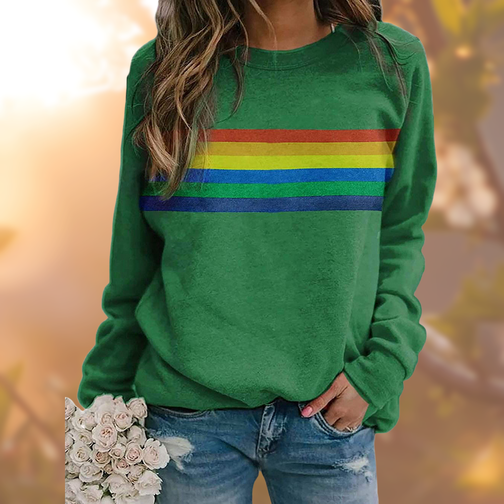Damen-Pullover mit Rundhalsausschnitt