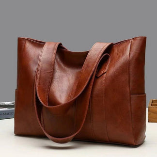 Leder-Umhängetasche für Damen