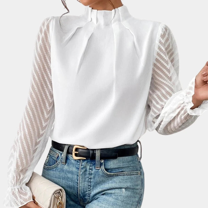 Elegantes Langarm-Oberteil für Damen
