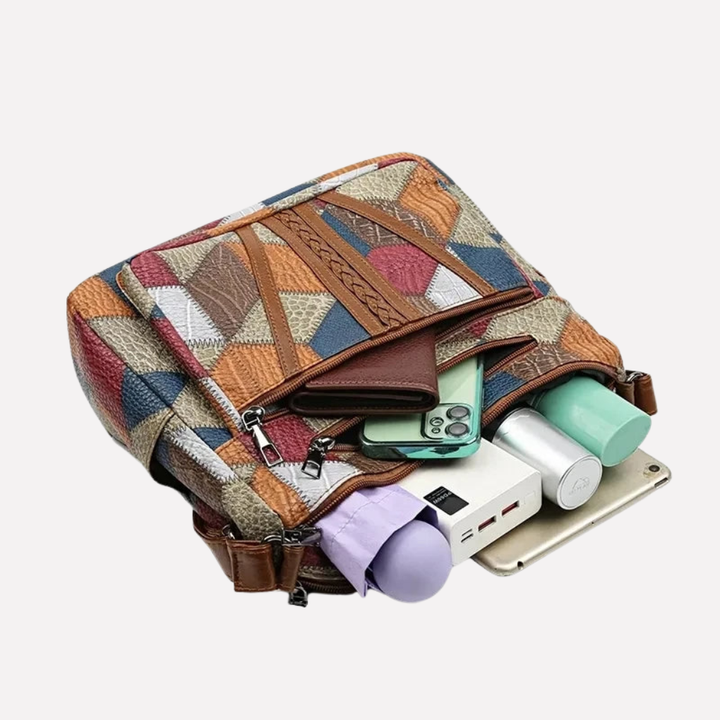 Damen Patchwork-Handtasche
