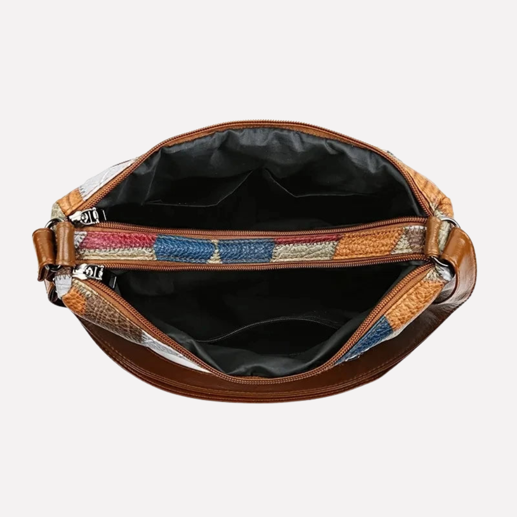 Damen Patchwork-Handtasche