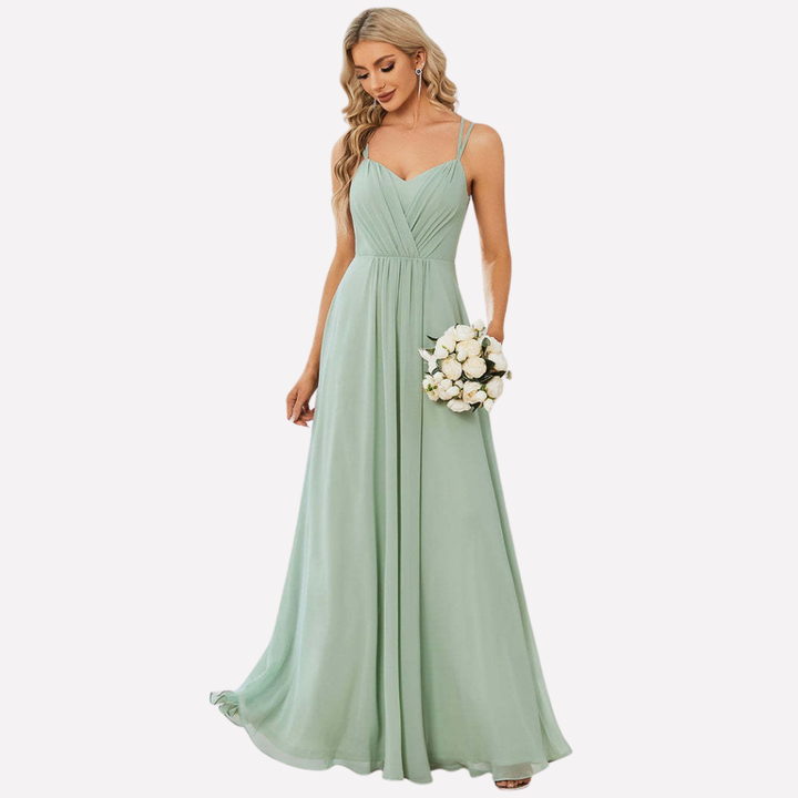 Damen Halterhals Kleid