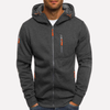 Stylische Sweatshirtjacke mit Kapuze