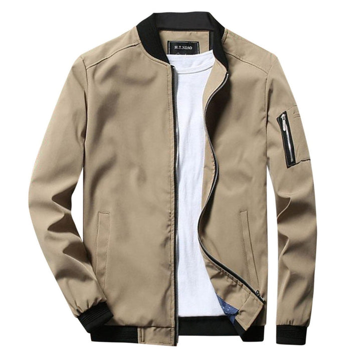 Leichte Herrenjacke mit Reißverschluss