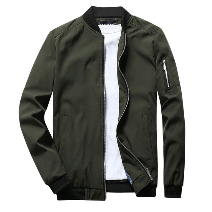 Leichte Herrenjacke mit Reißverschluss