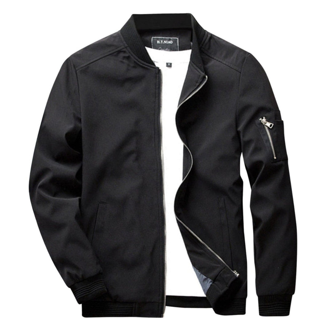 Leichte Herrenjacke mit Reißverschluss