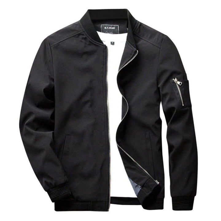 Leichte Herrenjacke mit Reißverschluss