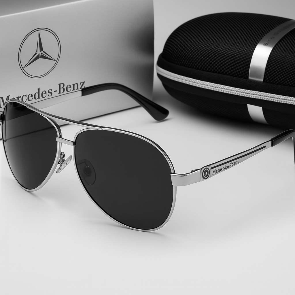 Hochwertige, blendfreie Luxus-Sonnenbrille mit polarisierten Gläsern für Autofahrer