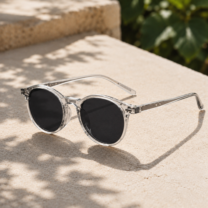 Ronde Zonnebril Gepolariseerd Voor Dames – UV400 Retro look