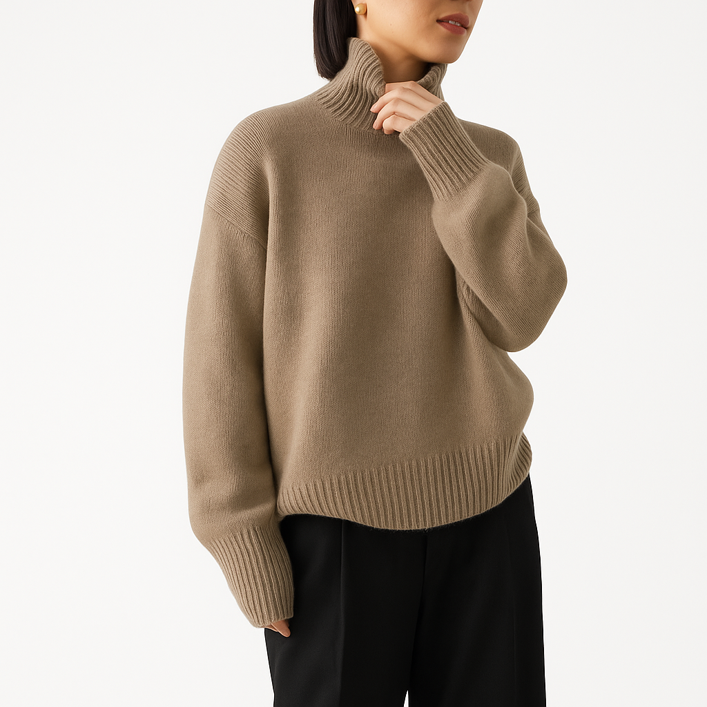 Damen Rollkragenpullover
