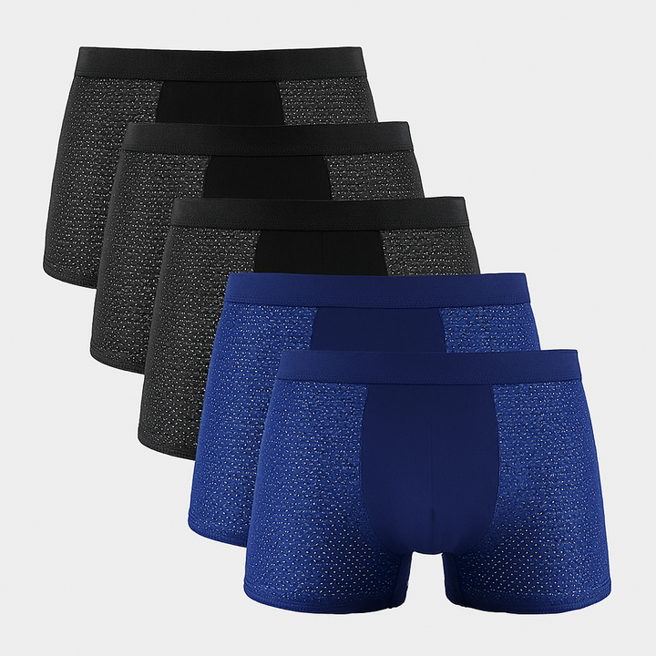 5er-Pack Boxershorts aus Mesh für Herren
