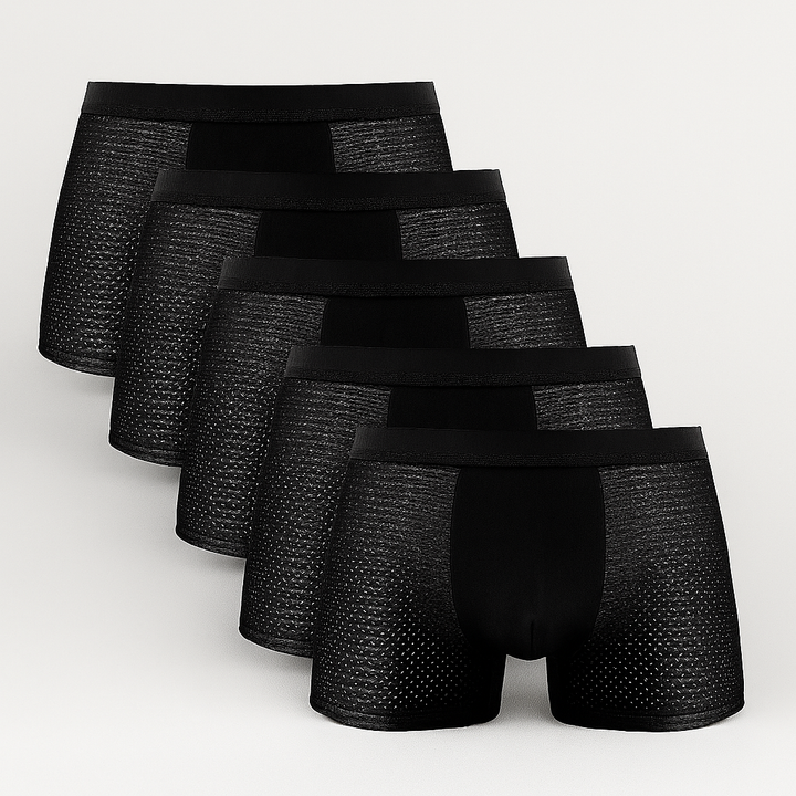 5er-Pack Boxershorts aus Mesh für Herren