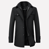 Herrenjacke mit Reverskragen und Knöpfen