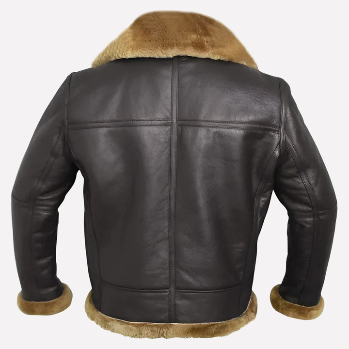 Herren-Lammfelljacke