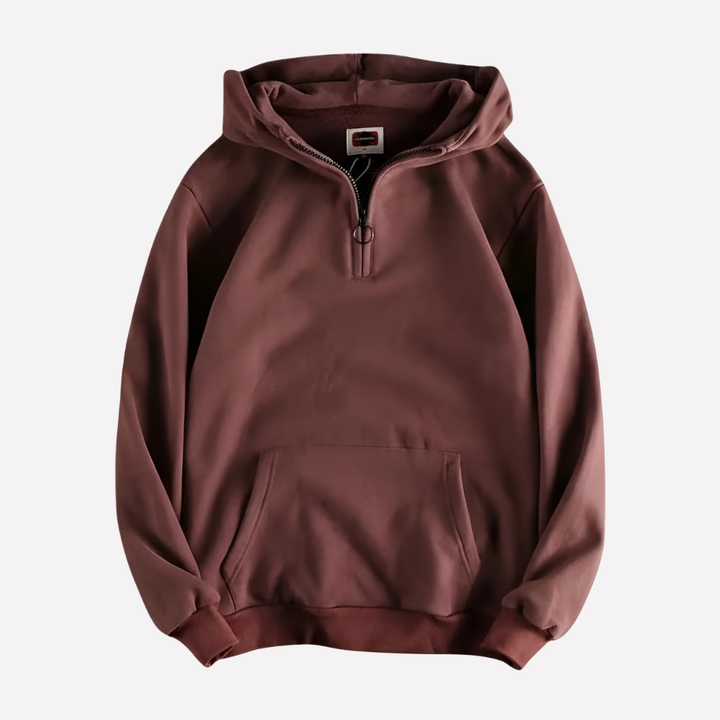 Herren-Half-Zip-Hoodie