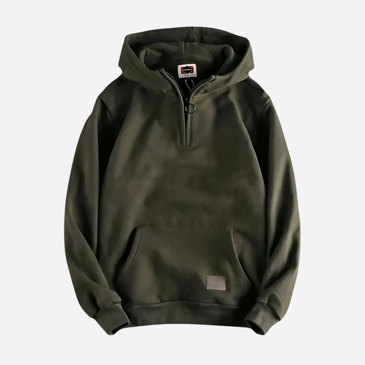 Herren-Half-Zip-Hoodie