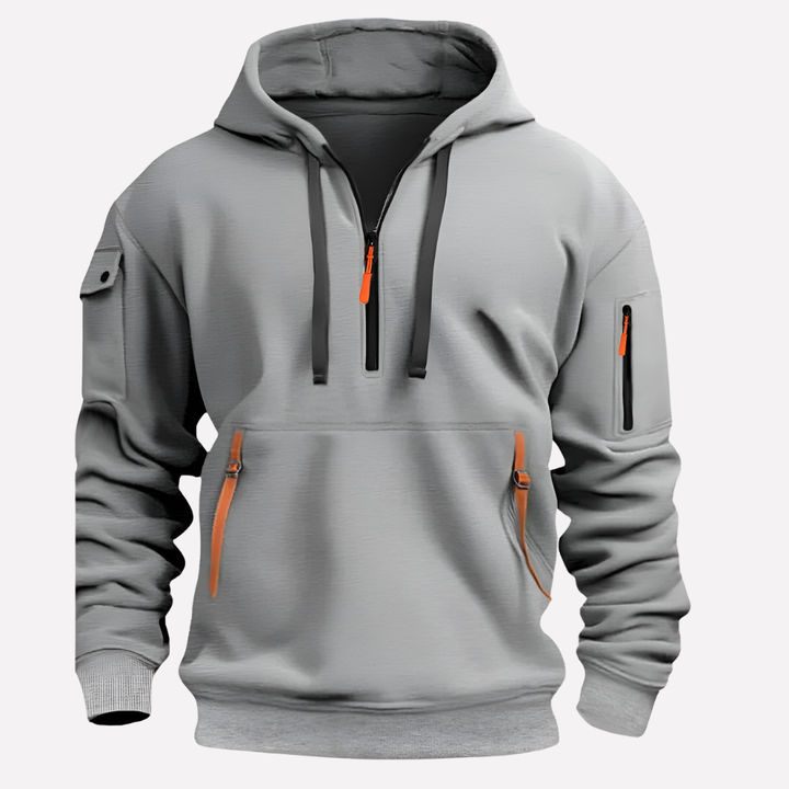 Herren Hoodie mit verstellbarer Kapuze
