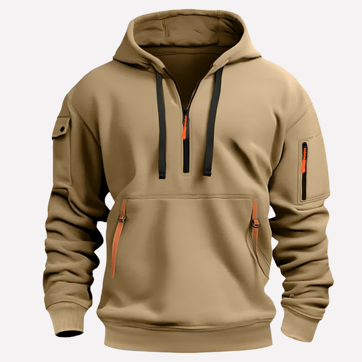 Herren Hoodie mit verstellbarer Kapuze