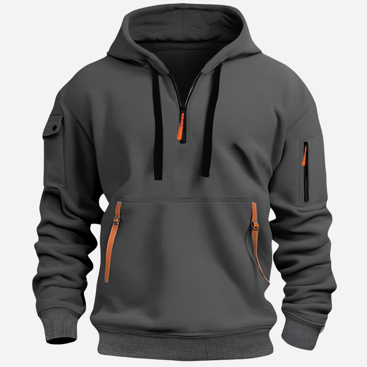 Herren Hoodie mit verstellbarer Kapuze