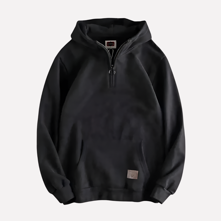 Herren-Half-Zip-Hoodie