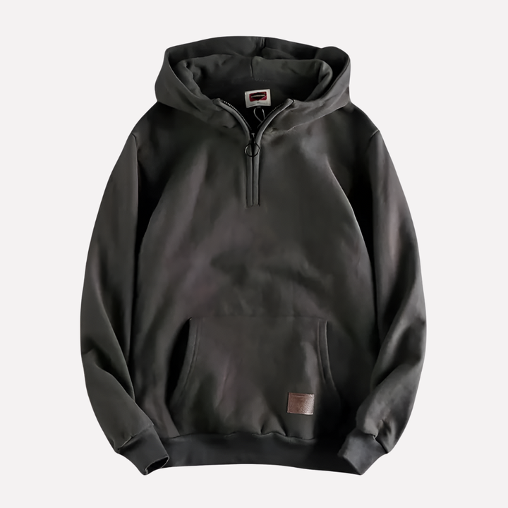 Herren-Half-Zip-Hoodie