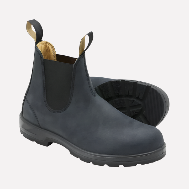 Unisex Chelsea-Stiefel mit Slip-On-Eingang