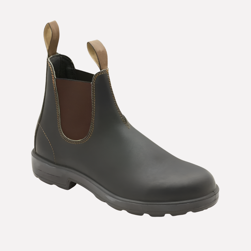 Unisex Chelsea-Stiefel mit Slip-On-Eingang