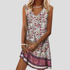 Damen-Strandkleid mit Blumenmuster