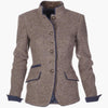 Damen Blazer mit Reverskragen – Knopf-Frontstil