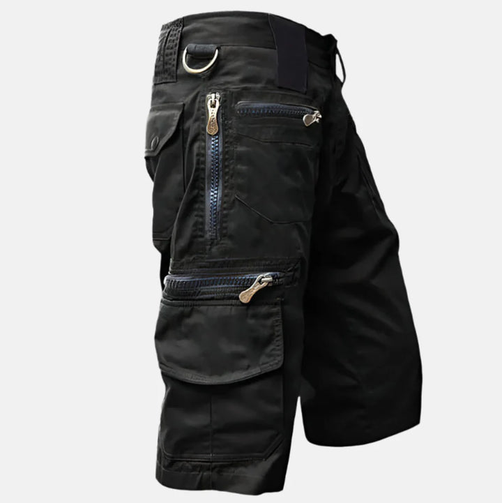 Utility-Cargoshorts für Herren mit knielanger Passform