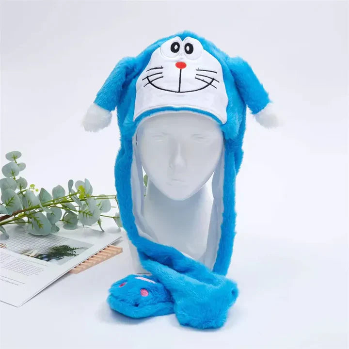 Bounce Bunny – Niedliche Mütze mit beweglichen Ohren für Spaß und Wärme