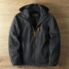 Wasserabweisende, atmungsaktive Outdoorjacke mit Kapuze für Herren