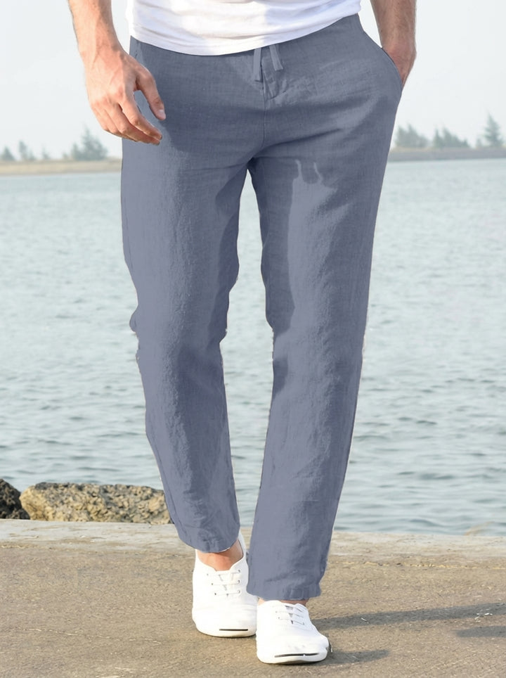 Herren-Leinenhose für den Sommer