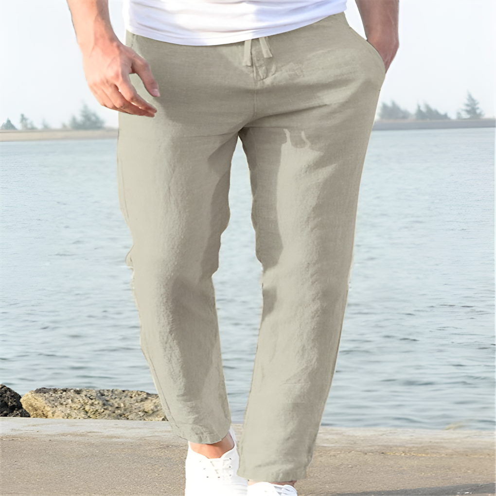 Leinenhose für Herren  Lässiger Stil für warme Tage