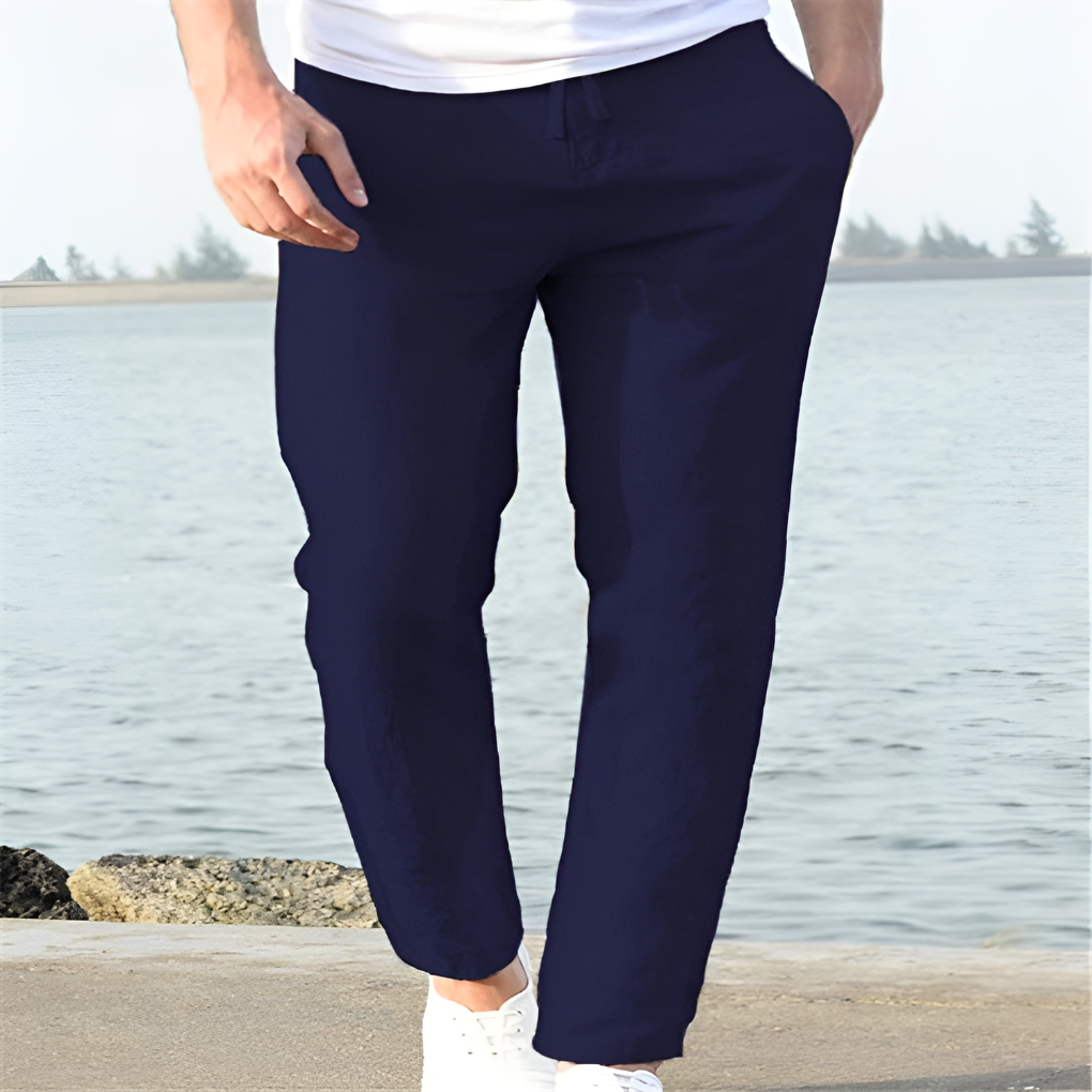 Herren-Leinenhose für den Sommer
