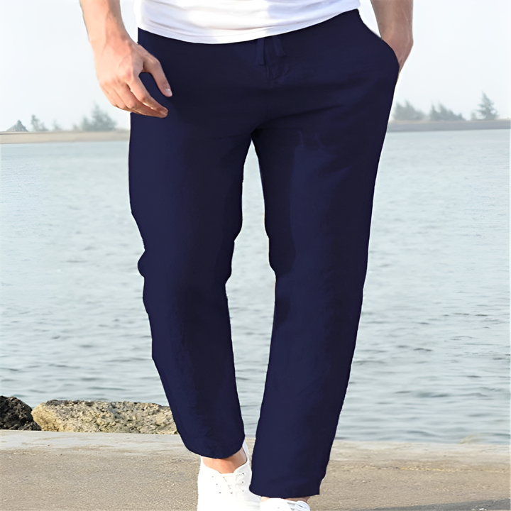Herren-Leinenhose für den Sommer