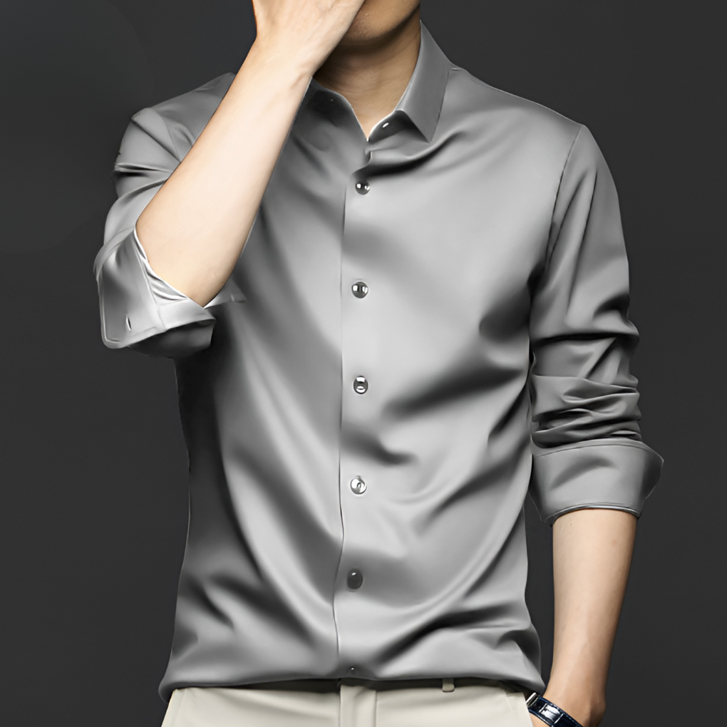 Knitterfreies Herren-Hemd