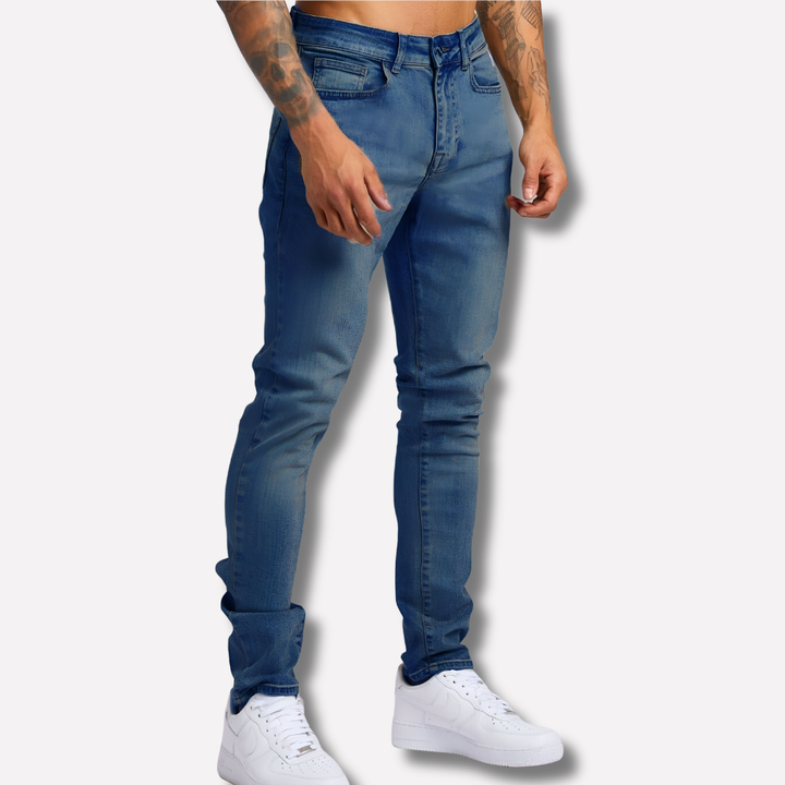 Herren-Stretchjeans in schlanker Passform