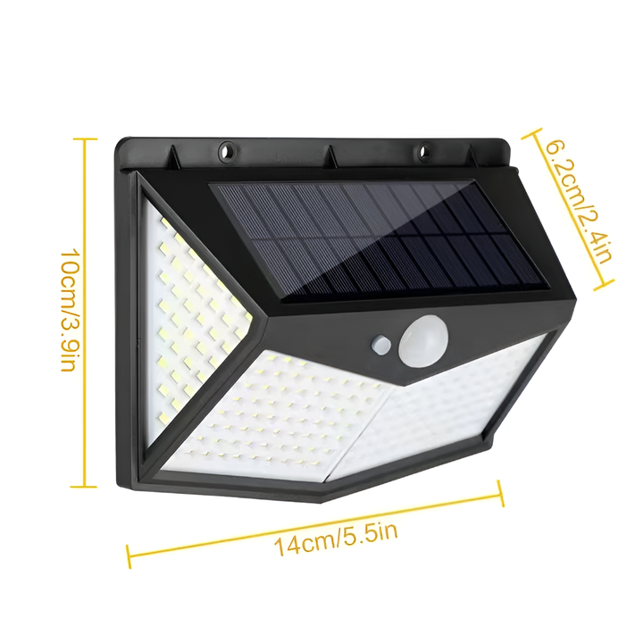 Außenleuchten mit Solar-Bewegungssensor