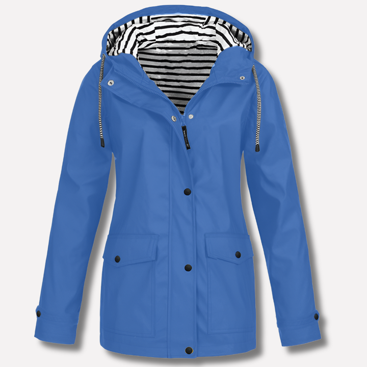 Wasserdichte und winddichte Kapuzenjacke für Damen