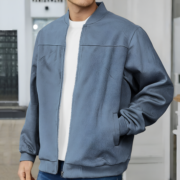 Retro-Wildlederjacke für Herren