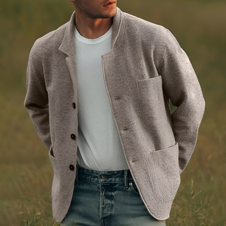 Lässiger karierter Blazer für Herren