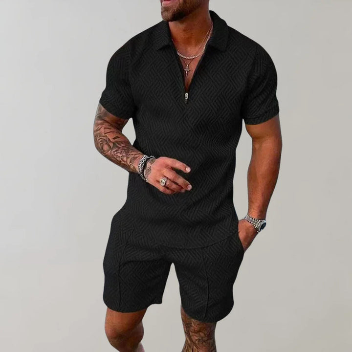 Zweiteiliges Sommer-Set für Herren – lässiger Komfort, ideal für Sommertage